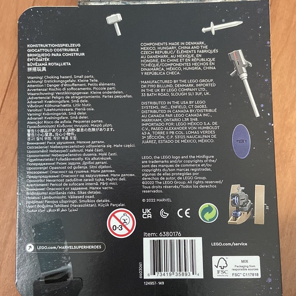 New in packaging LEGO (40525) Infinity Saga mini figures - Picture 5 of 5